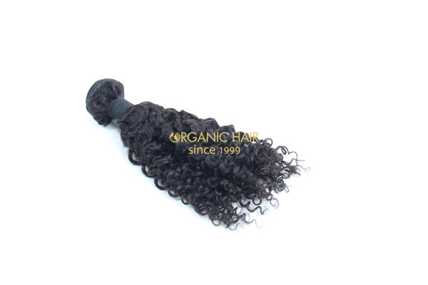 High quality human hair extensions for short hair 